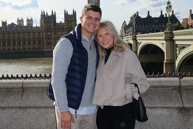 Travis Clark and Katie Bates