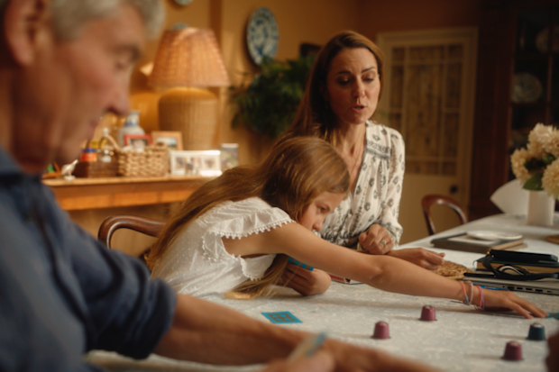 Michael Middleton, Princess Charlotte and the Princes of Wales, Kate Middleton, playing cards