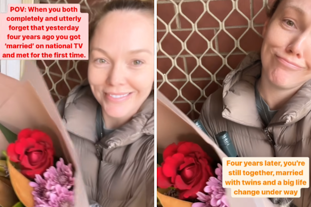 MAFS Melissa Rawson and Bryce Ruthven four year MAFS wedding anniversary