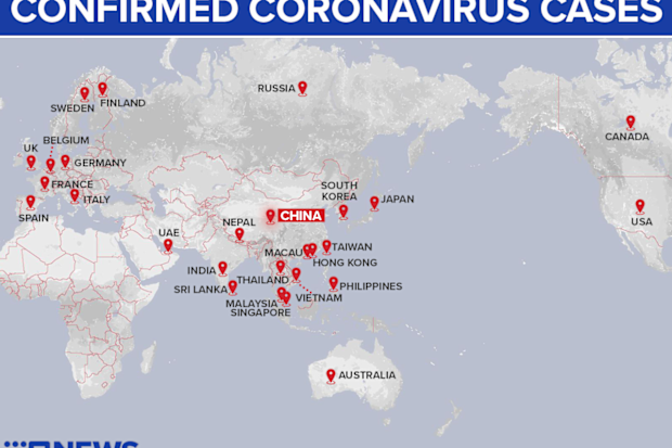 China's deadly coronavirus has spread around the world.