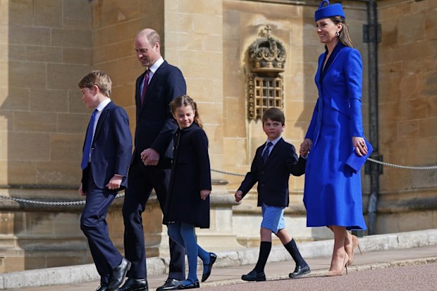 prince louis in shorts ahead of royal first