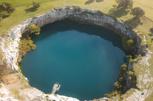 South Australia Blue Hole sinkhole