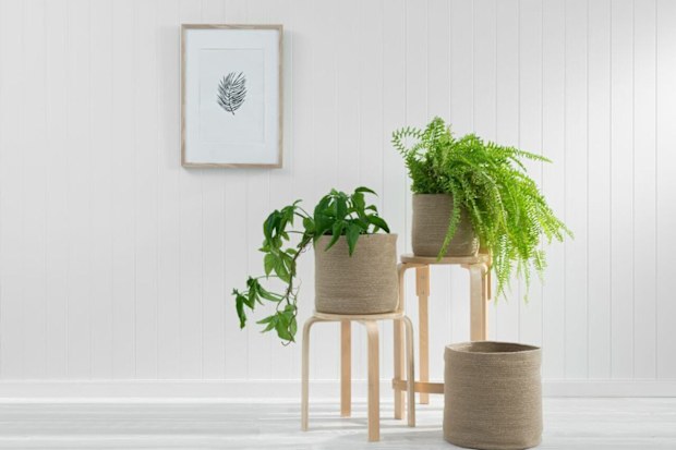 Hudson Stool in Natural.