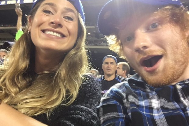 Ed Sheeran and his wife Cherry