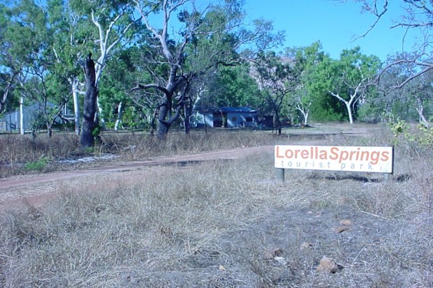 Lorella Springs Wilderness Park, located on a remote private property in the Gulf of Carpentaria