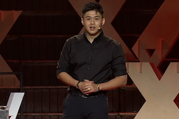 Vincent Yeow Lim speaking at TEDx Sydney