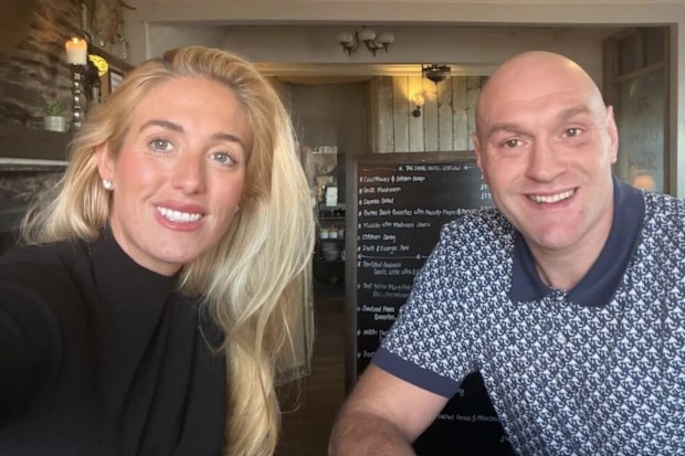 Paris Fury and Tyson Fury.