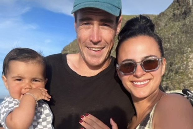 The moment AFL star Jeremy Cameron proposes to partner Indiana Putra