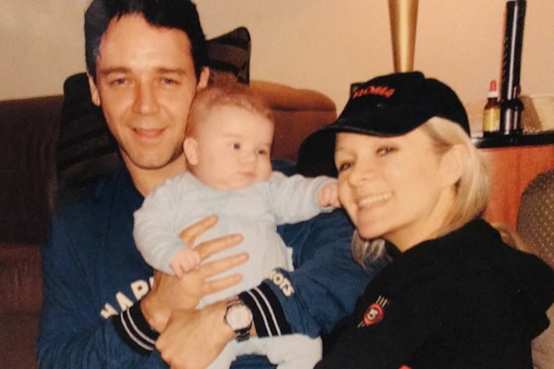 Russell Crowe and Danielle Spencer
