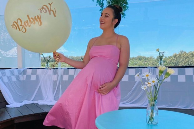 Nikolina Kharoufeh baby shower. 