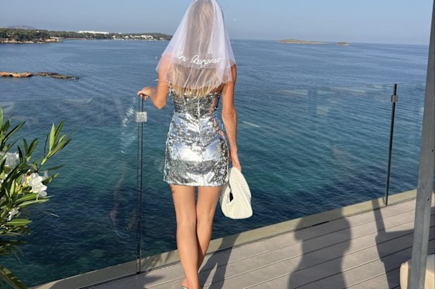 Sam Burgess' fiancée Lucy Graham celebrates hens in Ibiza