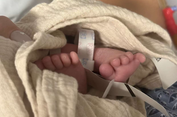 Francesca Farago has welcomed her twins