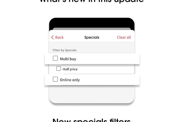 coles app changes