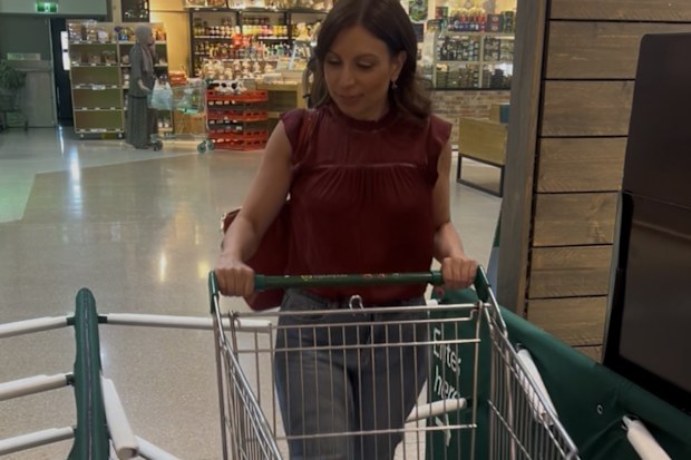supermarket security and exit gates