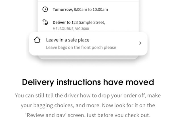 coles app changes