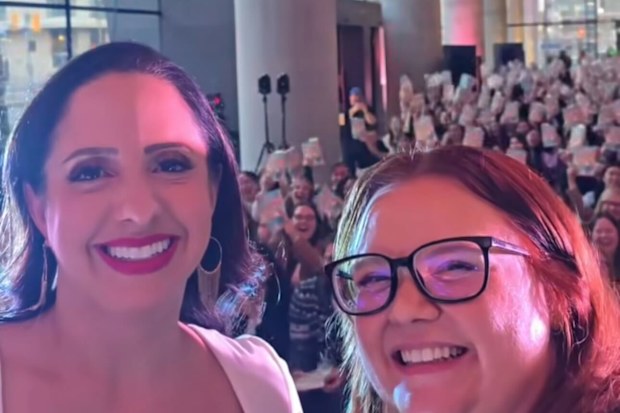 Author Abby Jimenez's book event was interrupted by firefighters