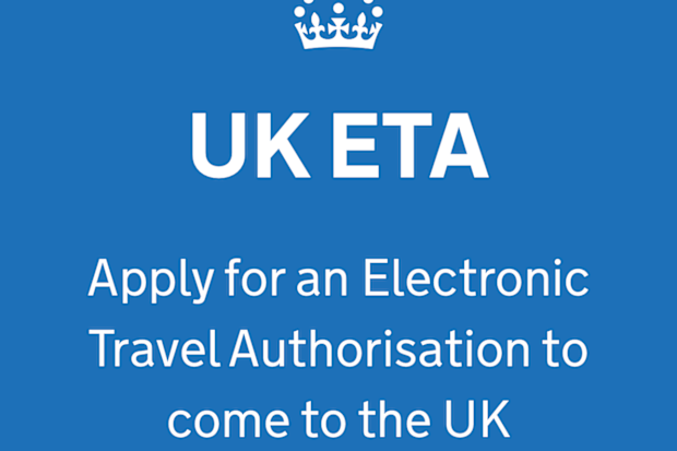 the uk government app to apply for an ETA