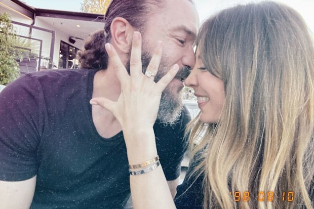 Kaley Cuoco is engaged