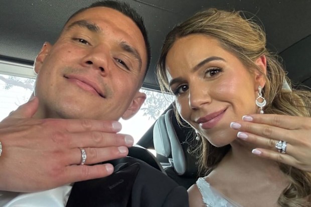 Tim Tszyu marries his longtime partner Alexandra Constantine