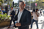 Alexander Csergo arrives at Sydneys Downing Centre District Court to fight allegations he acted as a source for Chinas Ministry of State Security (MSS). Thursday 12th March 2026. Photo: Sitthixay Ditthavong