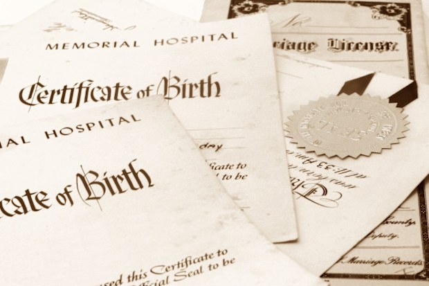 birth certificate typo discovered years later