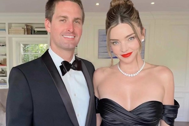 Miranda Kerr and Evan Spiegel