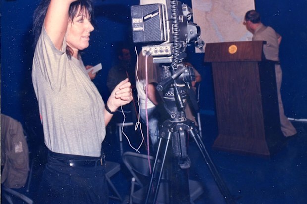 A still of Margaret Moth from the documentary Never Look Away, directed by Lucy Lawless.