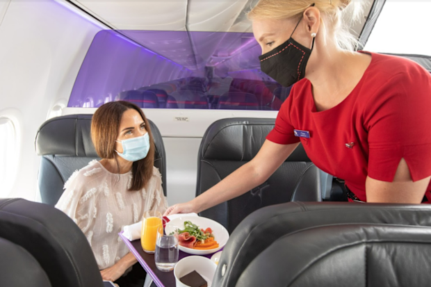 virgin australia business class plane seats
