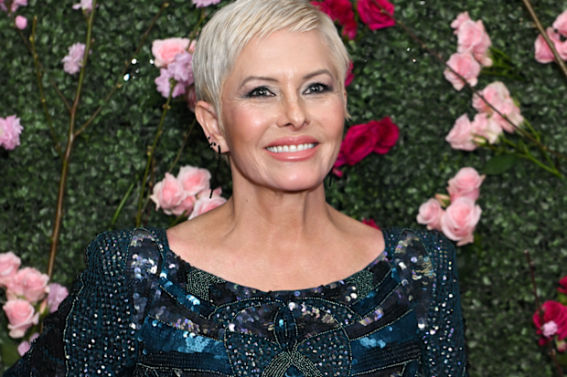 Actress Nicole Eggert in April 2025