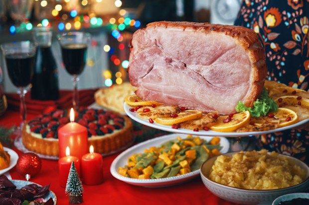christmas ham