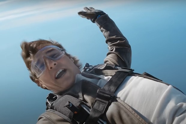 Tom Cruise skydives while delivering special announcement in YouTube video