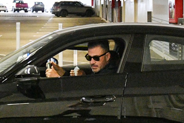 Jimmy Kimmel is seen on September 18, 2025 in Los Angeles, California. 