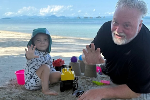 Kyle Sandilands and Otto