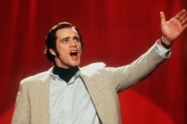 Jim Carrey stars in the Man On The Moon.