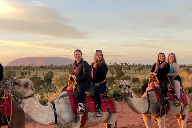 Camel ride, Uluru
