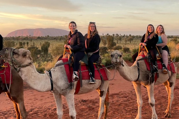 Camel ride, Uluru
