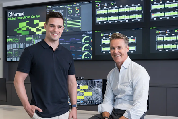 Firmus co-chief executives Tim Rosenfield and Oliver Curtis.