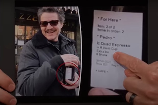 Pedro Pascal addresses his viral coffee order on Jimmy Kimmel Live