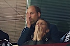 <p>Prince William and Prince George (obscured) attended the UEFA Champions League 2024/25 Quarter Final Second Leg match between Aston Villa FC and Paris Saint-Germain at Villa Park.</p><p>Aston Villa's hopes of a Champions League miracle were extinguished in a nail-biting game, and the royal's facial expressions say it all.</p>