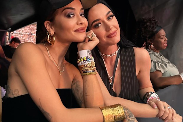 Rita Ora and Katy Perry 