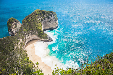 9. Kelingking Beach, Bali, Indonesia