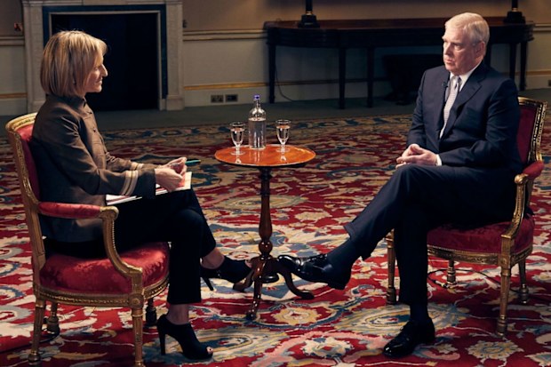 Emily Maitlis and Prince Andrew