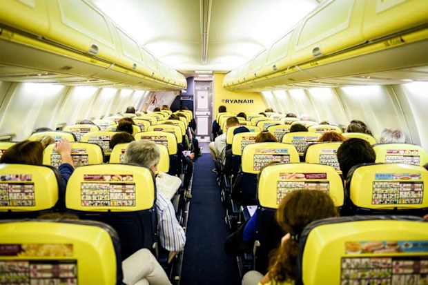 Ryanair cabin