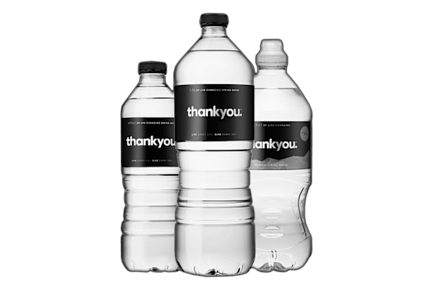 Thankyou Water bottles