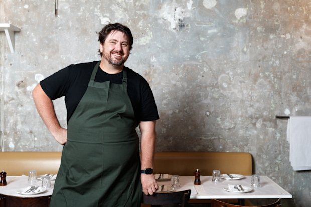 Mike Eggert, chef at Totti's Bondi and Bar Totti's