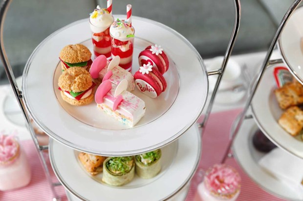 Shangri-La Sydney Anna Polyviou's Barbie themed high tea