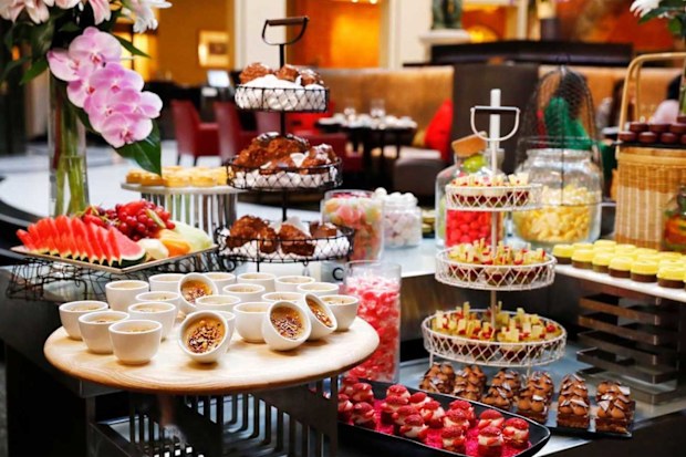 Intercontinental Sydney high tea buffet
