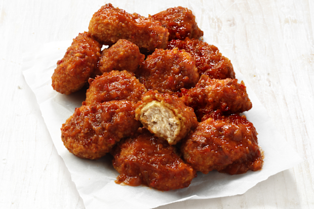 Vegan 'wings' chipotle flavour