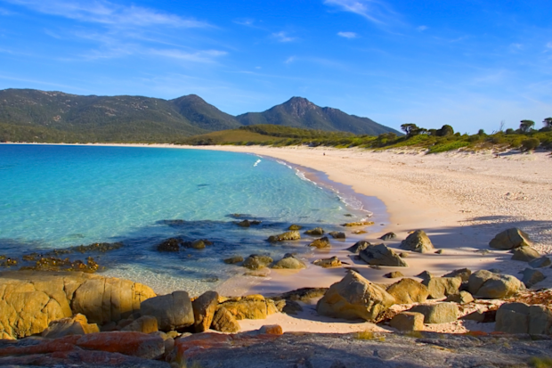 Pictured: Wineglass Bay in Freycinet National Park.