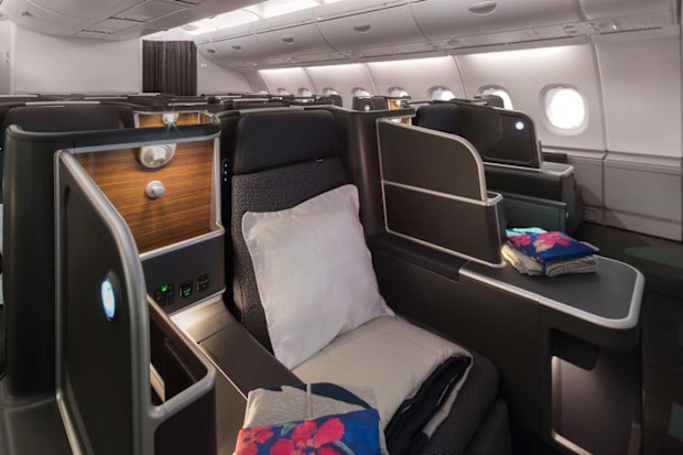 Qantas upgraded Airbus A380 aircraft Business Suites